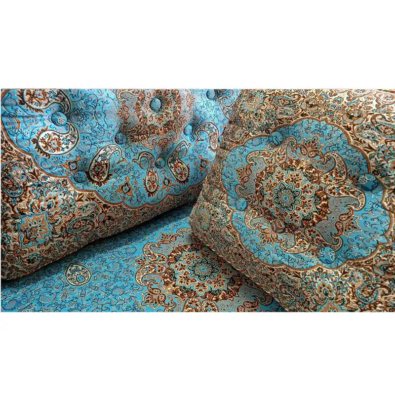 ست 7 تکه پشتی ترمه مدل شاه نشین کد 1818