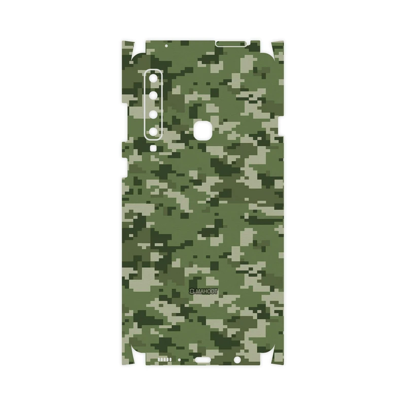 برچسب پوششی ماهوت مدل Army-Green-Pixel-FullSkin مناسب برای گوشی موبایل سامسونگ Galaxy A9 2018