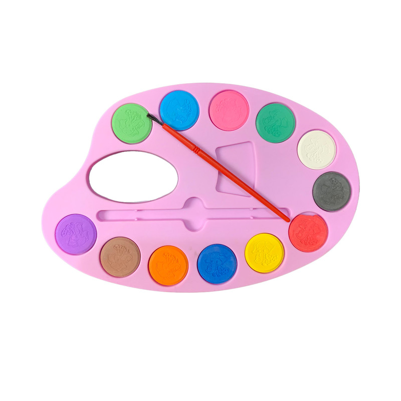 آبرنگ 12 رنگ مدل فیل کوچولو