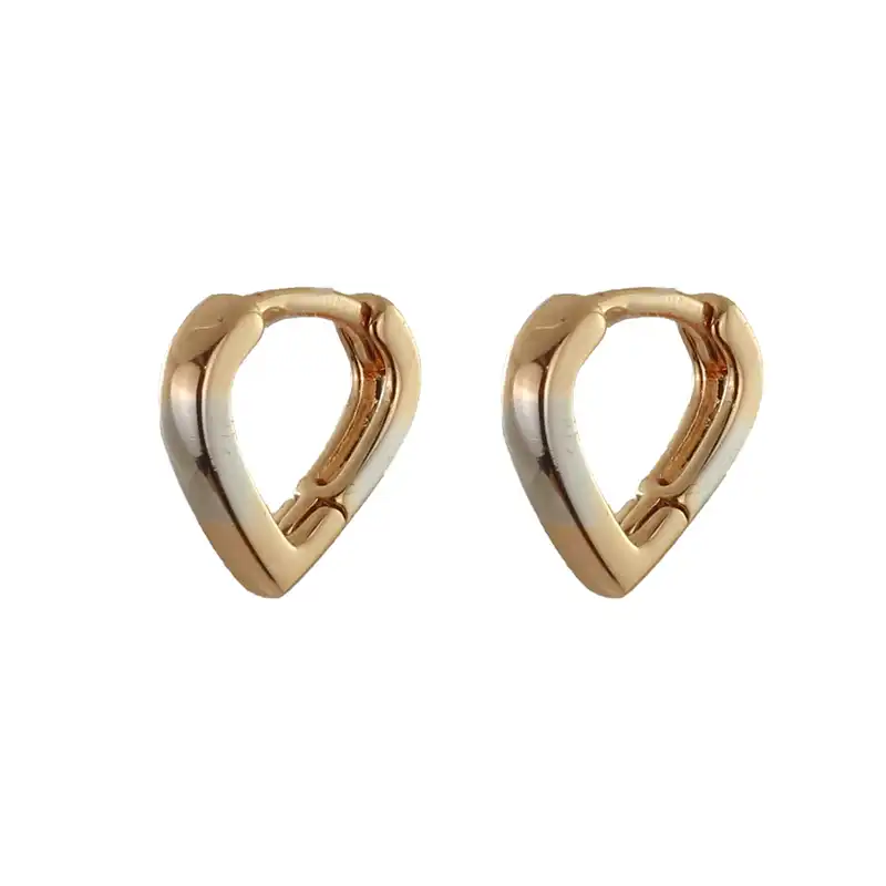 گوشواره زنانه ژوپینگ مدل قلب کد ear25