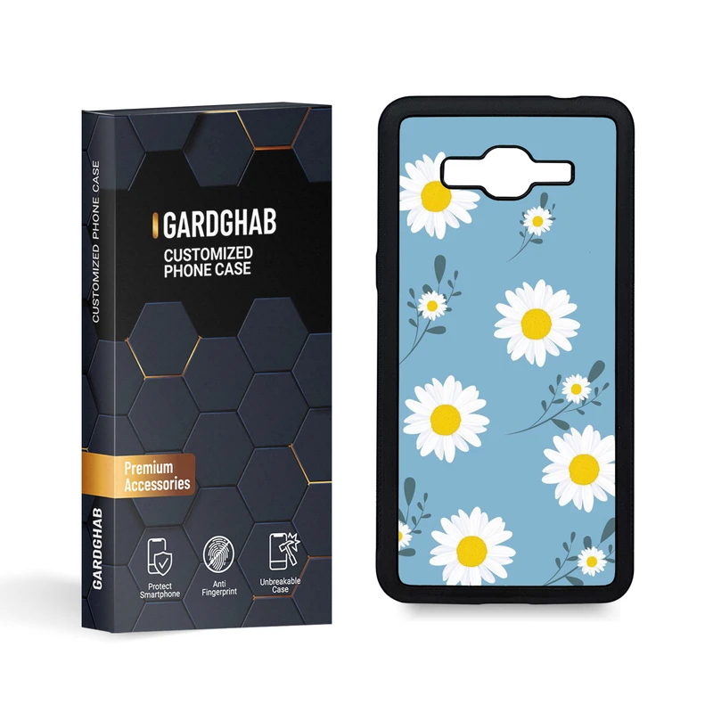 کاور گارد قاب مدل گل مناسب برای گوشی موبایل سامسونگ Galaxy Grand Prime / G530