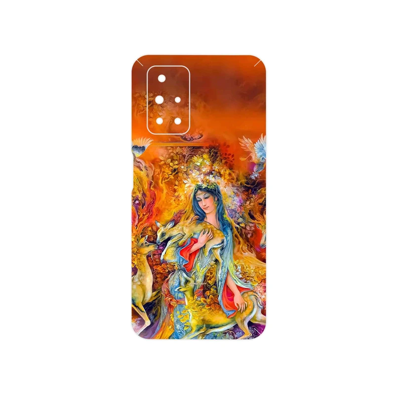 برچسب پوششی ماهوت مدل Persian miniature 2 مناسب برای گوشی موبایل شیائومی Redmi 10 Prime