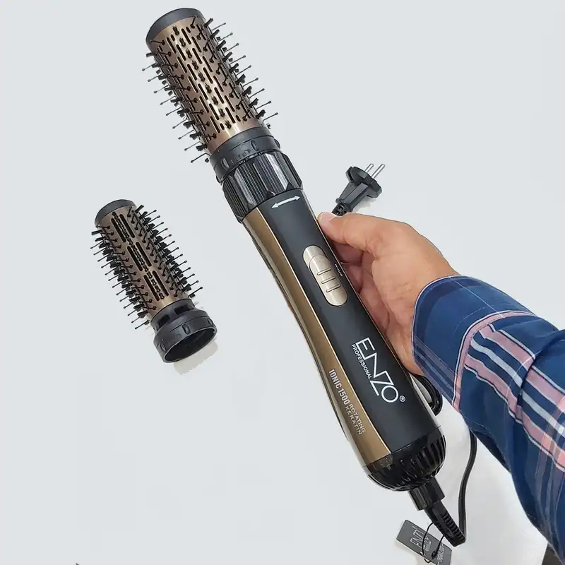 سشوار برس دار چرخشی انزو پروفیشینال مدل EN 745