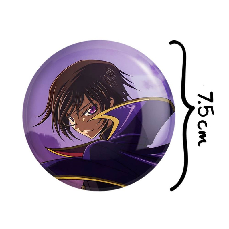 آینه جیبی خندالو مدل لولوش وی بریتانیا انیمه کد گیاس Code Geass کد 13068 آینه جیبی خندالو مدل لولوش وی بریتانیا انیمه کد گیاس Code Geass کد 13068