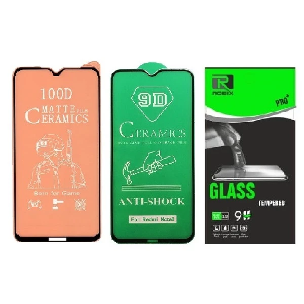 محافظ صفحه نمایش روبیکس مدل CR-Note8 مناسب برای گوشی موبایل شیائومی Redmi Note 8  بسته 2عددی