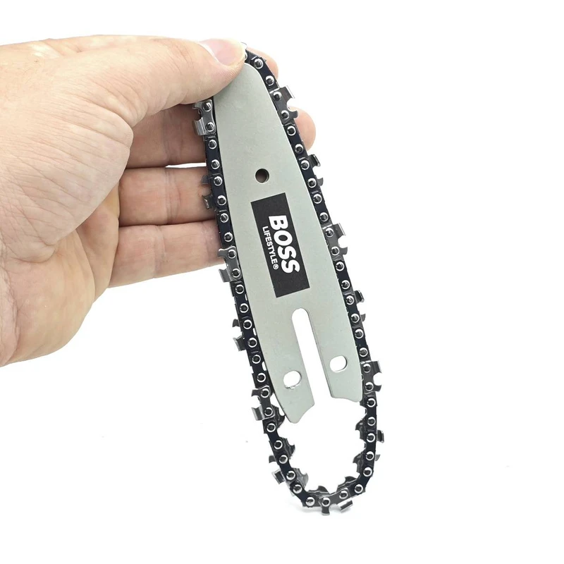 عکس شماره 5 : زنجیر و ساطوری اره زنجیری شارژی باس مدل 10cm-4inch