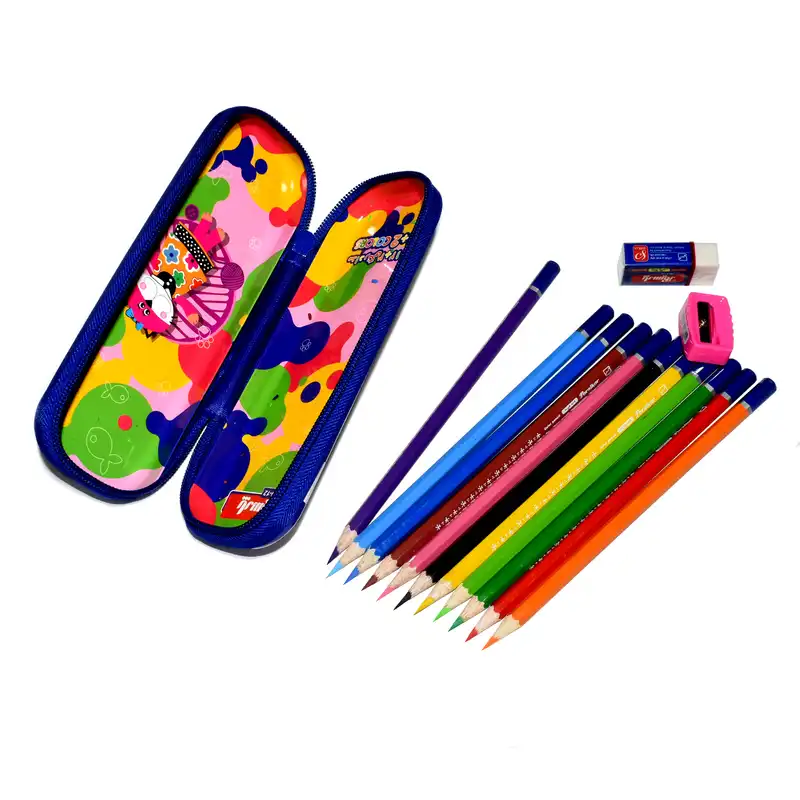 مداد رنگی 14 رنگ پارسیکار مدل JM 990-12