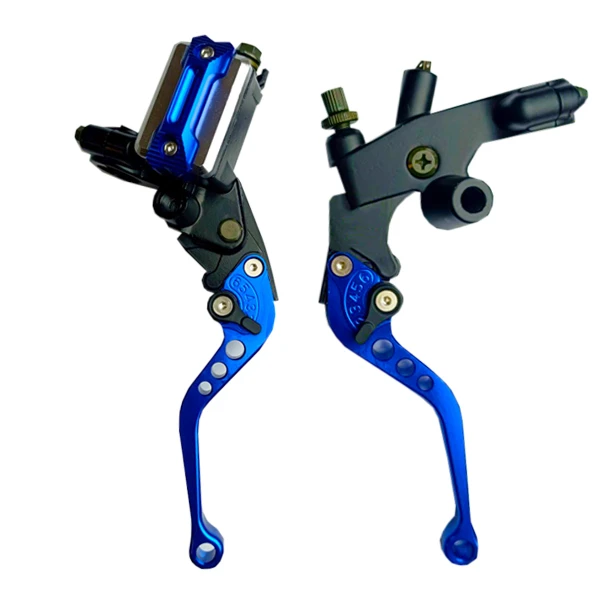 کتی کلاچ و ترمز موتور سیکلت وارون مدل پمپ دار کد B-8-BLU بسته 2 عددی