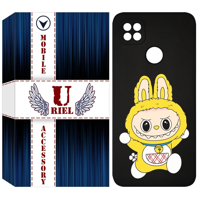 کاور یوریل مدل KSH کد 122 طرح عروسک لبوبو مناسب برای گوشی موبایل شیائومی Redmi 9C / 10A