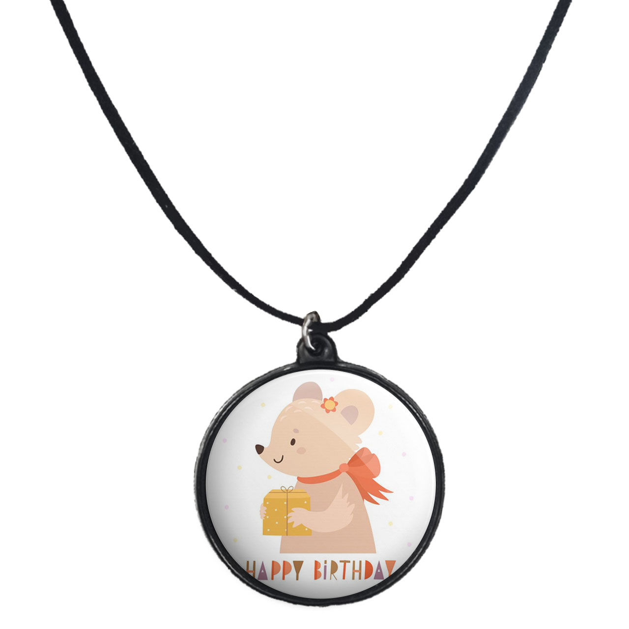 گردنبند پرمانه طرح تولد کد pmb.25842 مدل دو طرفه