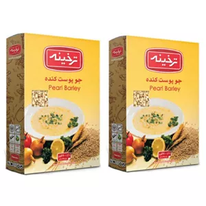 جو پوست کنده ترخینه- 300 گرم بسته 2 عددی