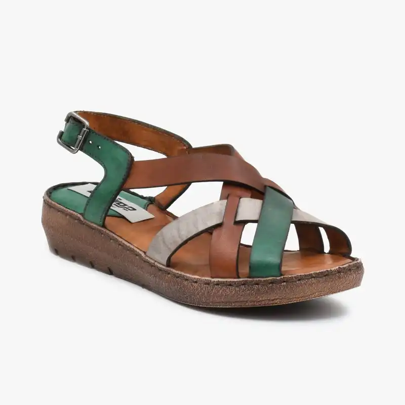 صندل زنانه چرم تهران مدل L87S