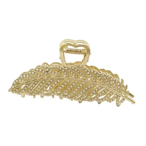 کلیپس مو زنانه مدل نگین دار طرح پَِر