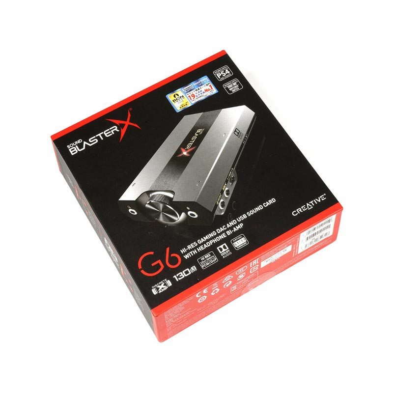 کارت صدا کریتیو مدل BlasterX G6