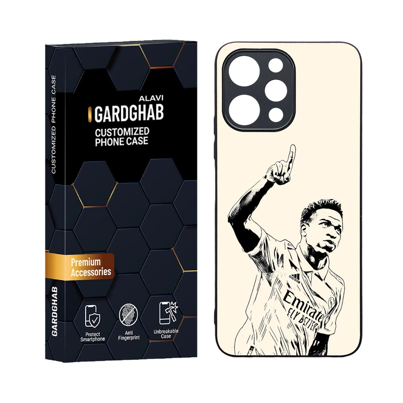 کاور گارد قاب علوی مدل دورژله ای ورزشی مناسب برای گوشی موبایل شیائومی Poco M6 pro 5G