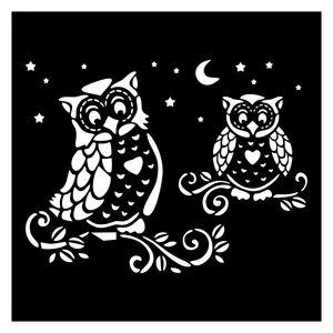 شابلون مدل جغد کد SP705-1