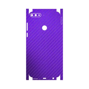 MAHOOT Purple-Fiber-FullSkin Cover Sticker for Huawei Y7 Prime 2018