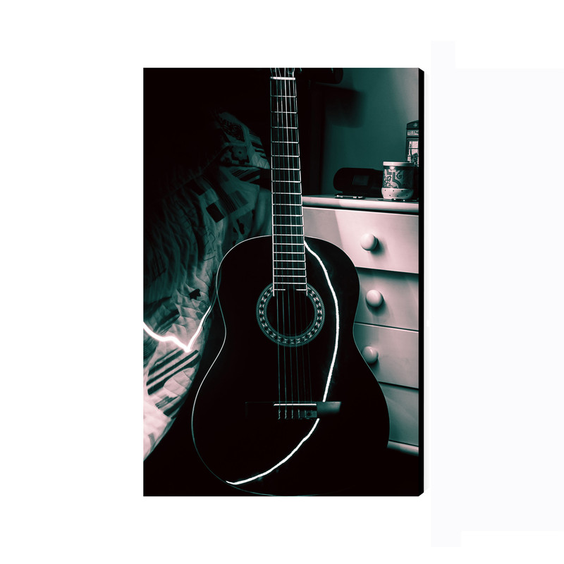 تابلو شاسی عرش مدل فانتزی موسیقی گیتار کد As3578