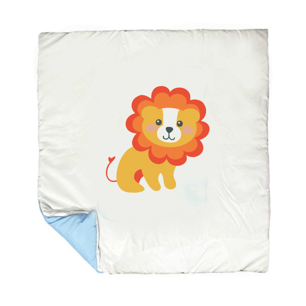 سرویس خواب سه تکه نوزاد مدل گارد محافظ طرح بچه شیر کد 2