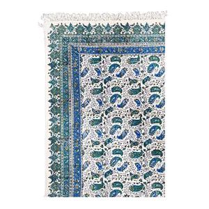 رومیزی قلمکار مدل بته بادامی