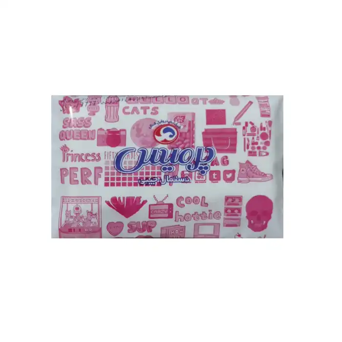 دستمال کاغذی جیبی 10 برگ پرمیس مدل j3 بسته 6 عددی