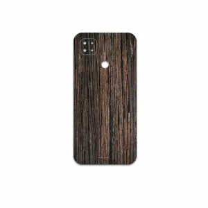 MAHOOT Burned-Wood Cover Sticker for Xiaomi Poco C3