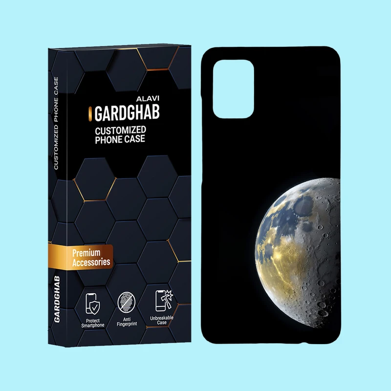 کاور گارد قاب علوی مدل کهکشان مناسب برای گوشی موبایل سامسونگ Galaxy A51 4G