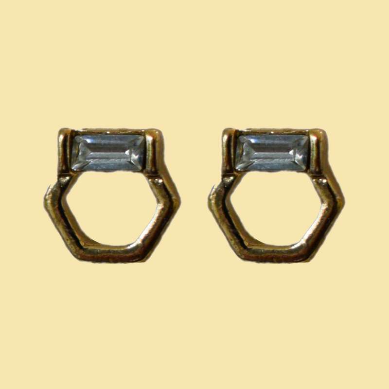 گوشواره دخترانه مدل میخی کد 1234