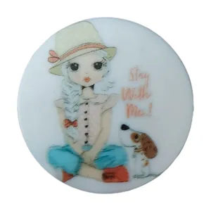 پایه نگهدارنده گوشی موبایل و تبلت پاپ سوکت طرح دختر مدل G4