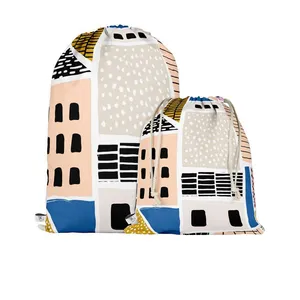 کوله پشتی ورزشی مدوپد مدل خانه‌ها کد md00160 بسته 2 عددی