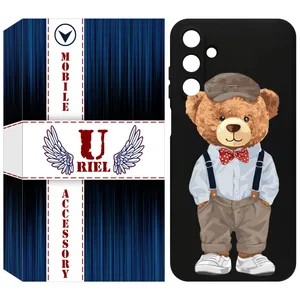 کاور یوریل مدل KSH کد 41 طرح تدی مناسب برای گوشی موبایل سامسونگ Galaxy A25