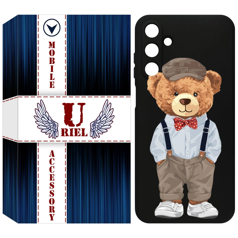 کاور یوریل مدل KSH کد 41 طرح تدی مناسب برای گوشی موبایل سامسونگ Galaxy A25