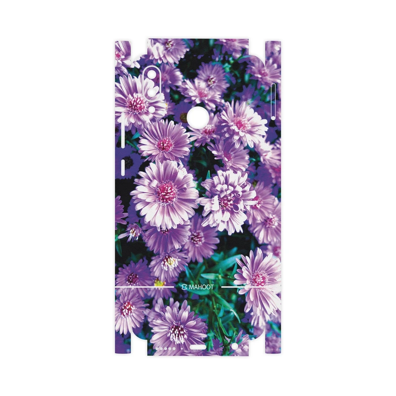 برچسب پوششی ماهوت مدل Purple-Flower-FullSkin مناسب برای گوشی موبایل هوآوی Nova 3e