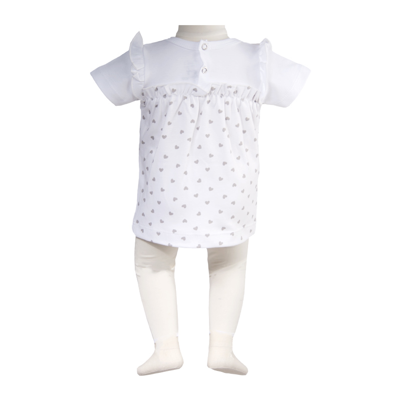 بلوز آستین کوتاه نوزادی آدمک  مدل دلسا کد 34341 -  - 5