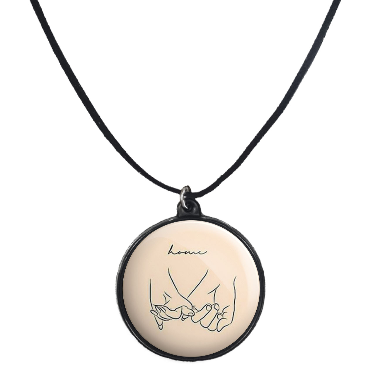 گردنبند پرمانه طرح عاشقانه کد pmb.7998 مدل دو طرفه