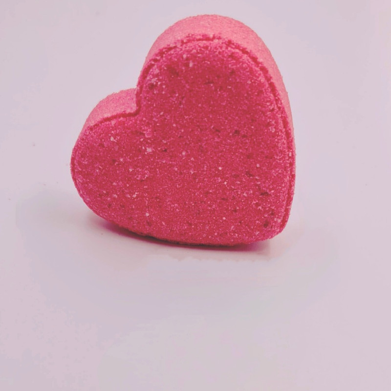 کوکتل نمک حمام مدل قلبی وزن 85 گرم