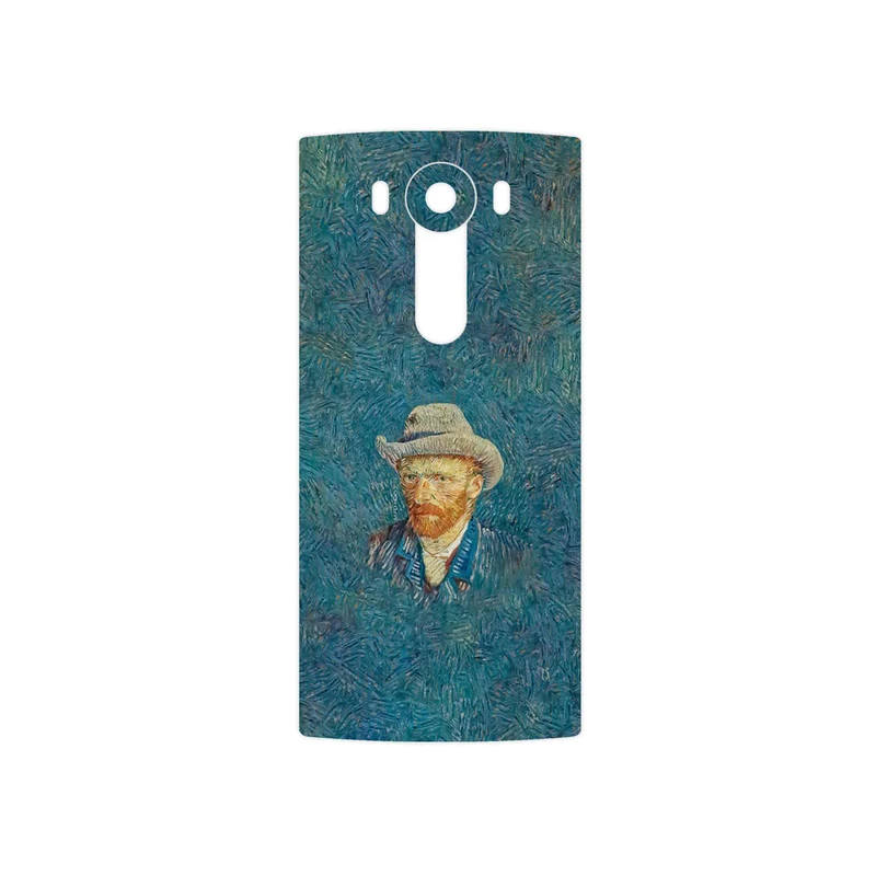 برچسب پوششی ماهوت مدل Self portrait with a gray felt hat مناسب برای گوشی موبایل ال جی V10