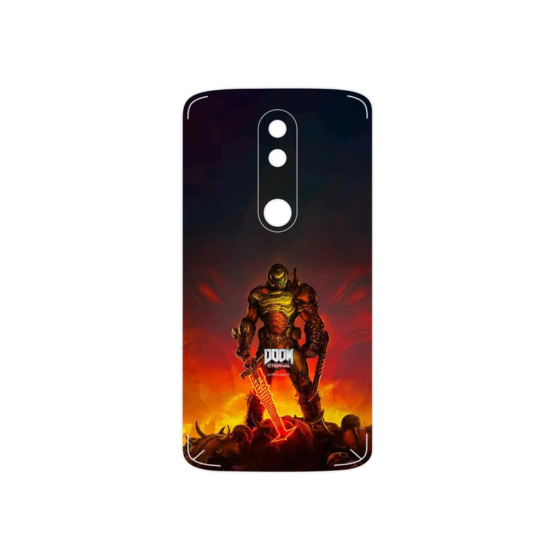 برچسب پوششی ماهوت مدل DOOM Game Series مناسب برای گوشی موبایل موتورولا Moto X Force