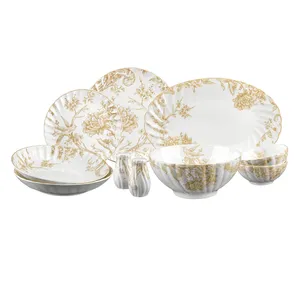 سرویس غذاخوری 28 پارچه گلدکیش طرح سارینا کد GK646387