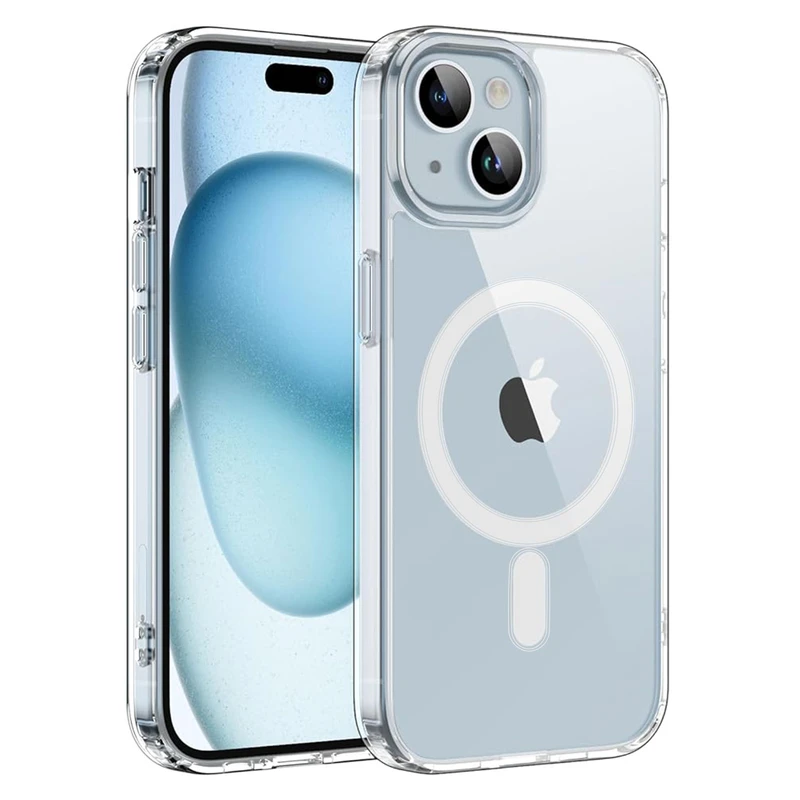 کاور گوف مدل Clear Magnetic مناسب برای گوشی موبایل اپل IPHONE 15