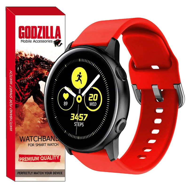 بند گودزیلا مدل Silicon-SQ مناسب برای ساعت هوشمند سامسونگ Galaxy Watch 5 / Watch 5 Pro