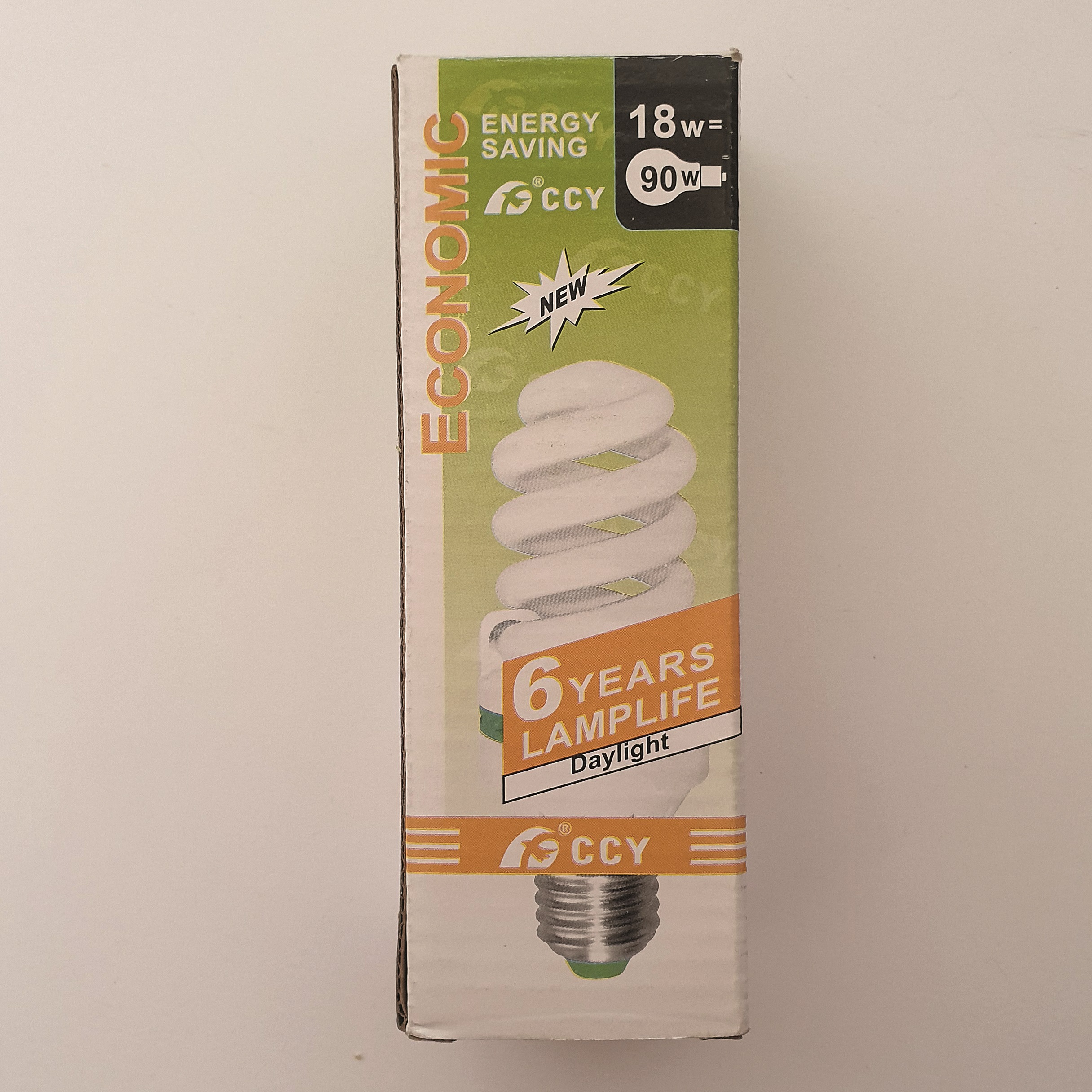 لامپ کم مصرف 18 وات اکانومیک مدل CCY پایه E27