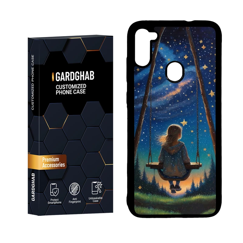 کاور گارد قاب مدل دور ژله ای دخترانه مناسب برای گوشی موبایل سامسونگ Galaxy A11 / M11