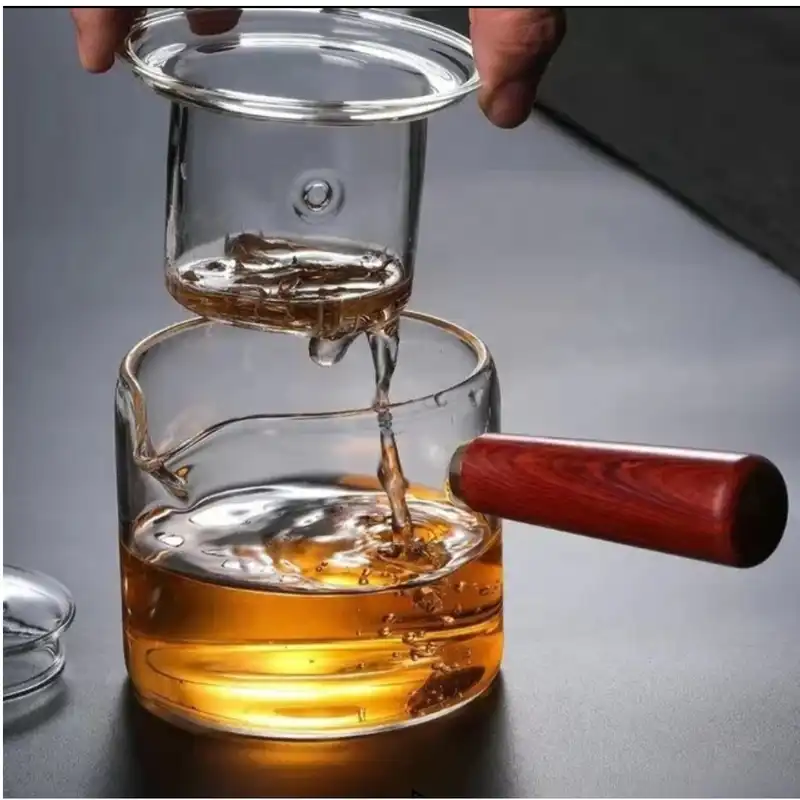 قهوه جوش مدل دسته چوبی