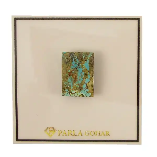 سنگ فیروزه نیشابوری پارلا گوهر کد 5758
