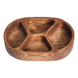 اردوخوری چوبی مدل بیضی