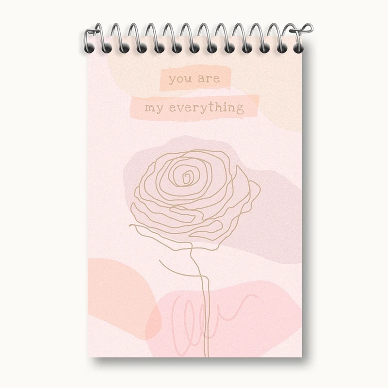 دفتر یادداشت 50 برگ خندالو مدل You Are My Everything کد F1426
