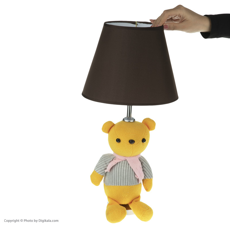 آباژور رومیزی کودک مدل خرس کد ZA 1