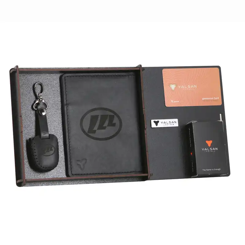 ست هدیه چرم یلسان مدل LIFAN 620 کد SET-300-17-GS