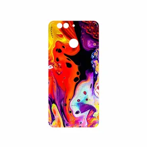 MAHOOT Abstract Oil Art Cover Sticker for Huawei Nova 2 Plus